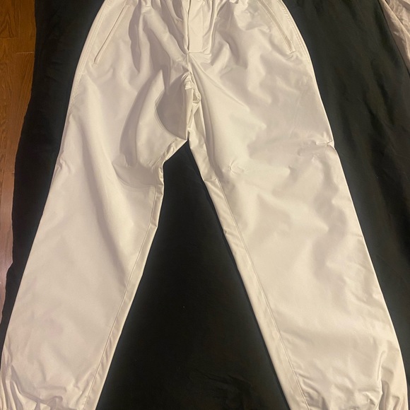 NWT HELMUT LANG WHITE SKI PANTS UNISEX L - Picture 6 of 7